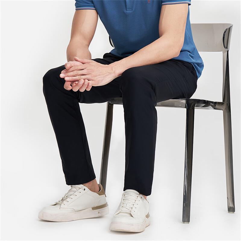 Caizi Men's Casual Straight-Leg Pants