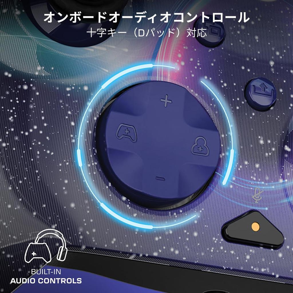 Officially Licensed by Turtle Beach Rematch Advanced Dark Cosmos Compatible with Xbox Series Xbox and Windows PC Lenticular Hair Mappable Back Audio