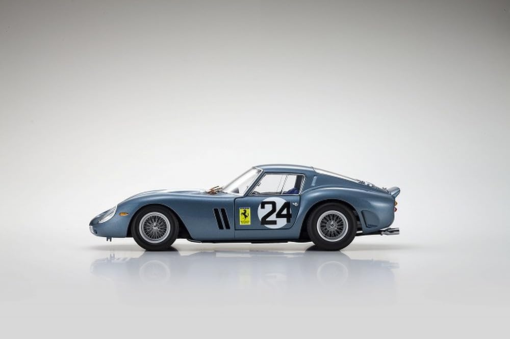 Kyosho Original Ferrari 250GTO 1962 Sebring Completed Product KS08438D 1/18 #24 (Blue)