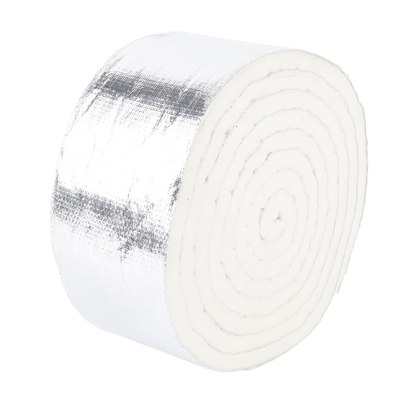 

Теплоизоляционная лента 1000 градусов C Жаростойкая IMPA813872 Алюминиевая фольга Обмотка для труб Изоляционная лента для автозапчастей Дома