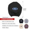 For Ford Car Logo Headrest Cover Dustproof Cover For Front Seat Head Rests Fiesta Ranger Mondeo Escape Ecosport Fusion Explorer