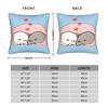 Dudu Bubu Kissenbezug Bequemer Kissenbezug Retro Trendiger Kissenbezug für Sofa Schlafzimmer Heimdeko