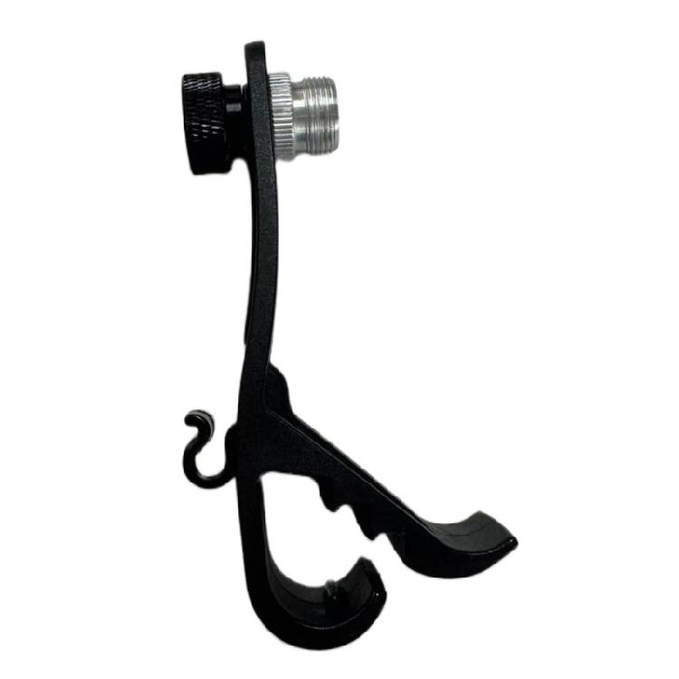 Height Adjustable Mic Clip Stand Drum Rims Mount Clamp Drum Microphone Clip Holder Adjustable Microphone Mount Enduring