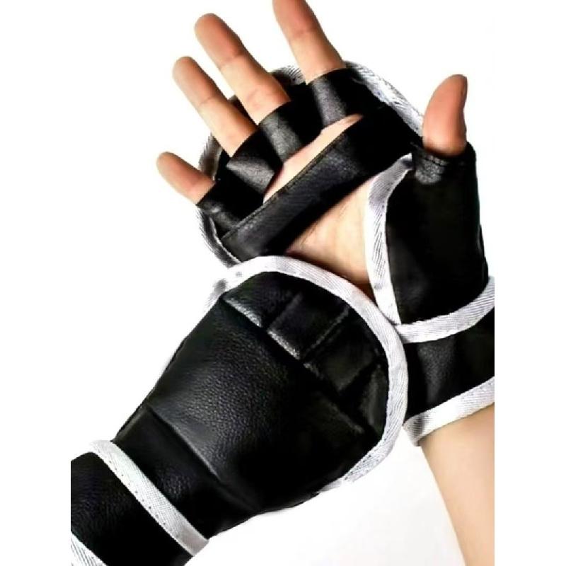 Boxing gloves, half-finger gloves for combat sports, training gloves for adult and children, Taekwondo gloves, music boxing target