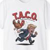 Trump Always Chickens Out TACO T-Shirt, Funny Political Satire Tee, Anti Trump Humor Shirt, Protest Graphic Tee