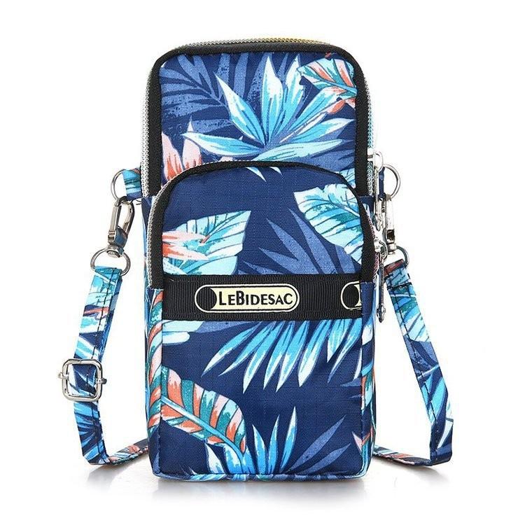 Elegant Retro Nylon Phone Pouch For Women With Eye-catching Designs And Colors
