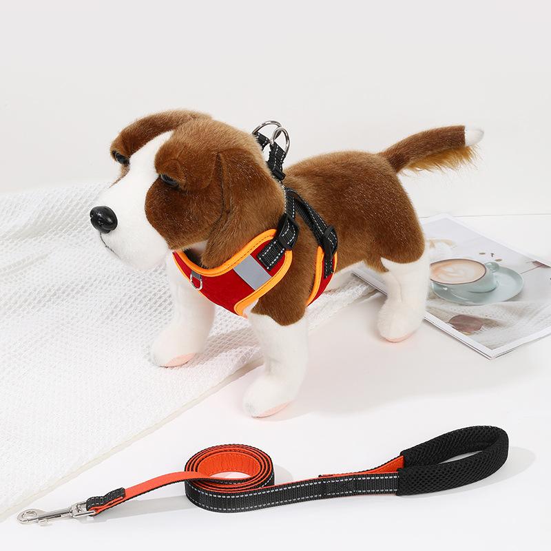 Guinzaglio per cani, nuova corda da addestramento antideflagrante per cani, tipo pettorina, corda di trazione telescopica, pettorina esplosiva per animali domestici