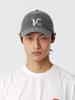 KIJUN K Symbol Cap Unisex Charcoal
