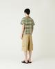 Diaendeukweseucheon Multi Stripe T-Shirt / Khaki