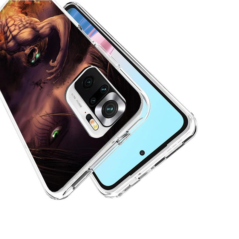 Attack Eren Cover Phone Case For Xiaomi Poco F7 Ultra X7 X6 X5 Pro M7 Redmi 15C 15 13C 13 12C 12 10C 10 9A 9C 9T 9 Shell Poco F7