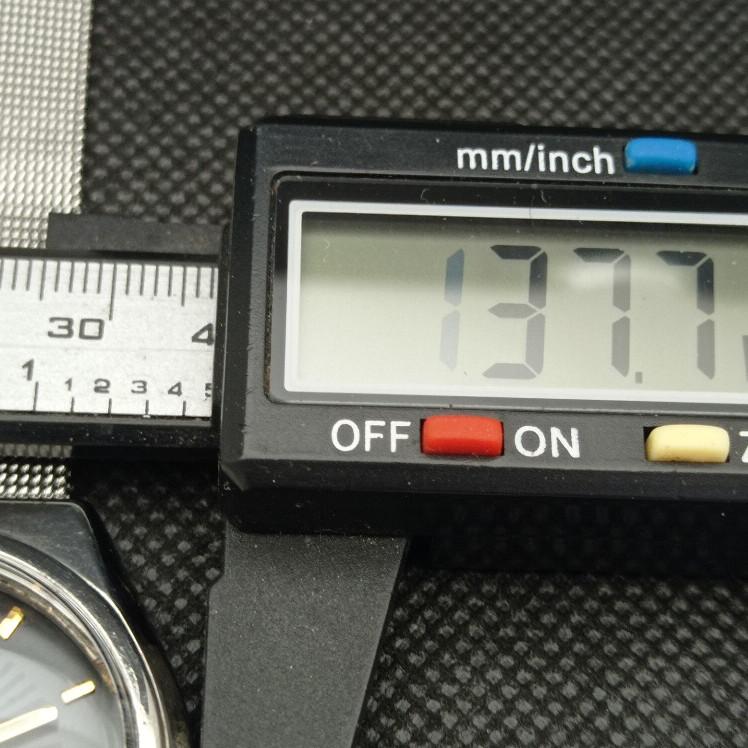 USED VINTAGE SEIKO 5 AUTOMATIC 6309A JAPAN MENS DAY/DATE BLACK WATCH A316764-2 SKU608h-a316764