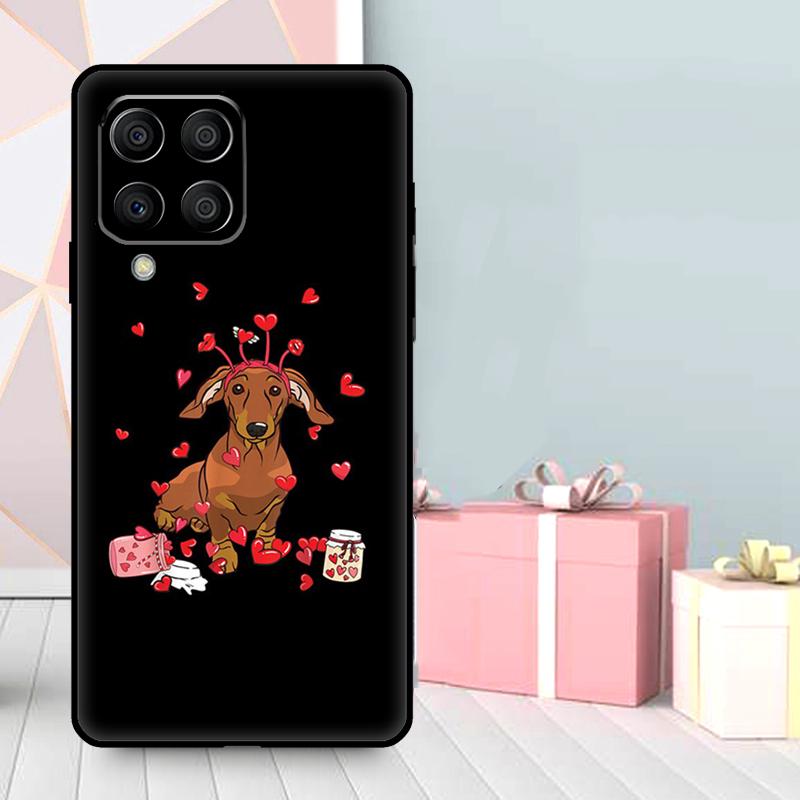 Dachshund Doberman Dog Case For Samsung Galaxy M36 M12 M52 M06 M16 M56 M33 M15 M55 M31 M13 M14 M53 M32 M35 M34 M54