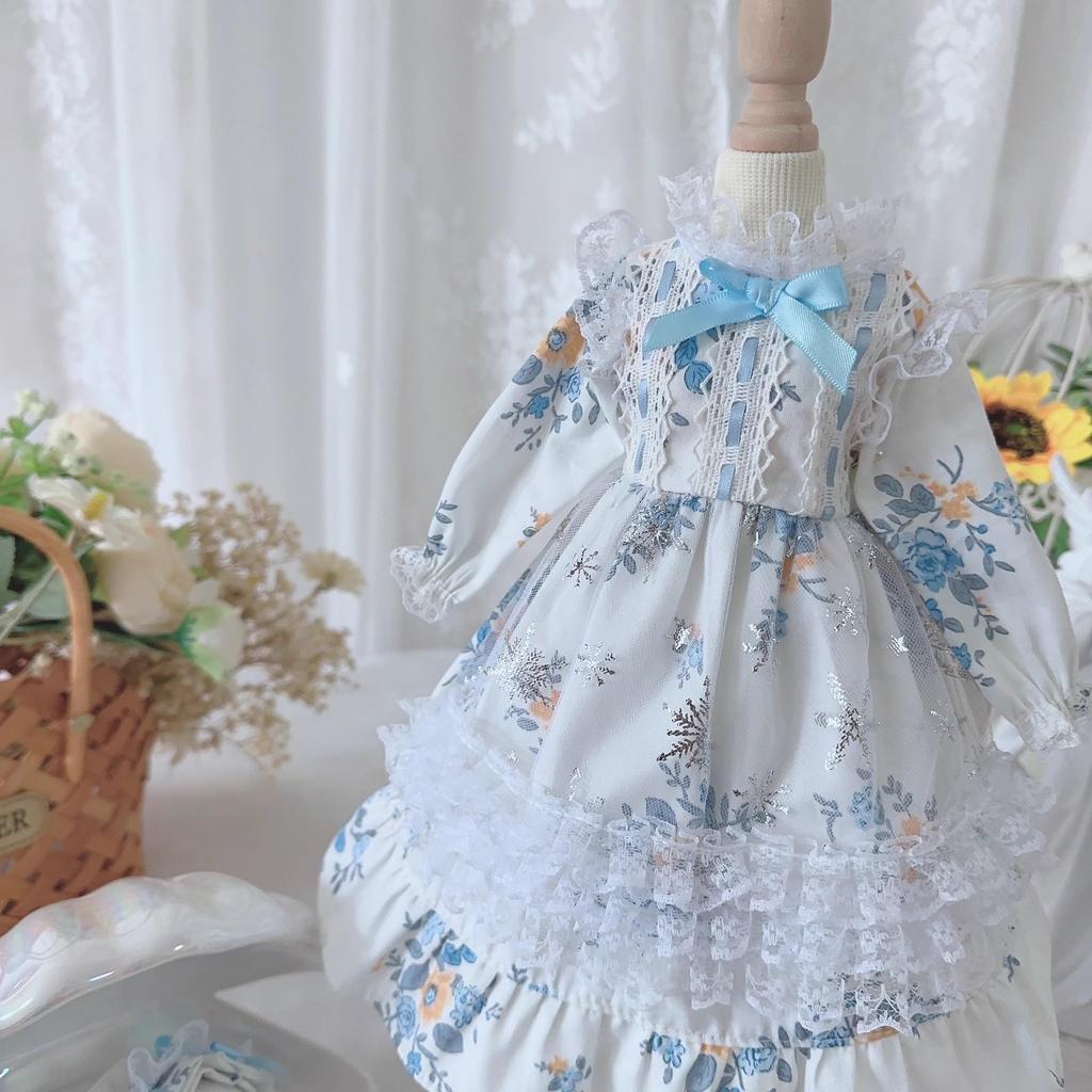 HAMRETHYPPZ 14 16 13 BJD Ball Jointed Doll Dress Doll Costume Doll Maid Clothes Ball Jointed Doll Dress Up White Princess Skirt, Maid Skirt, Cute