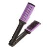 Splint Comb V Shape Hair Straightener Comb Hair Styling Tools Flat Brush Nylon Bristles Double Sided Brush For All Hair Types