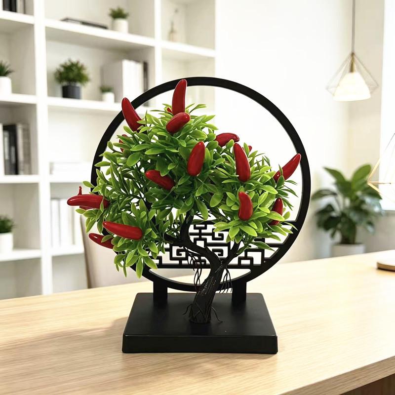Creative Fruit Tree Decor Artificial Plant Indoor Home Office Gift For Living Room