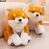 Niedliche Weiche Shiba Inu Puppe Plüschtier Liegendes Welpenhund Puppe Kinder Beruhigende Stoffpuppe Geburtstag