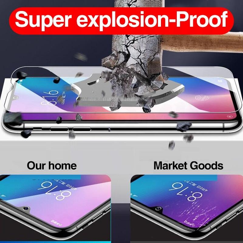 5 unidades de vidro temperado para Xiaomi Mi 8 Lite 9 SE Mi8 Mi9 Pro Mi 6 6X A2 lite Max 2 3 protetor de tela