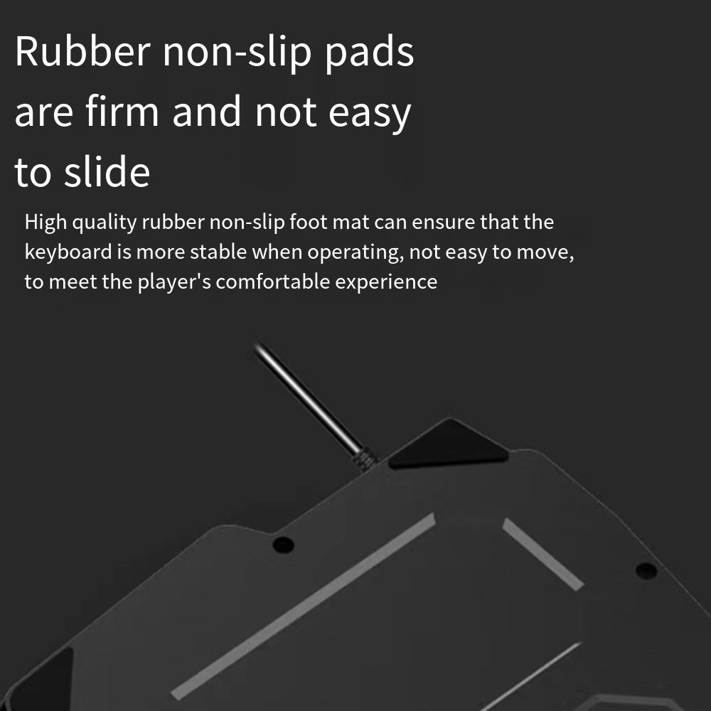 Ultra-slim One Handedly Keyboard USB Gaming Mechanical Keyboard Single Hand Keyboard  Desktop PC