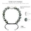 [AWNL] Men's Shumishan Longan Beaded Bracelet, 10mm Beads, Father's Day Gift, 17-18cm