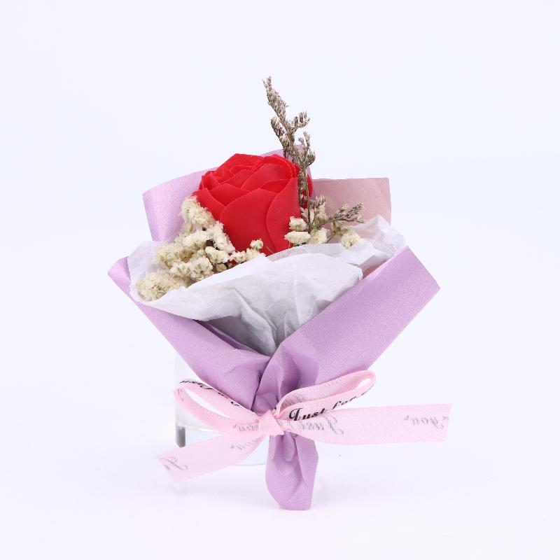 

1 шт. Очаровательная мини-цветочная композиция, мини-букет из тюльпанов, искусственный цветок, идеально подходит для декора стола, свадеб, особых моментов C2