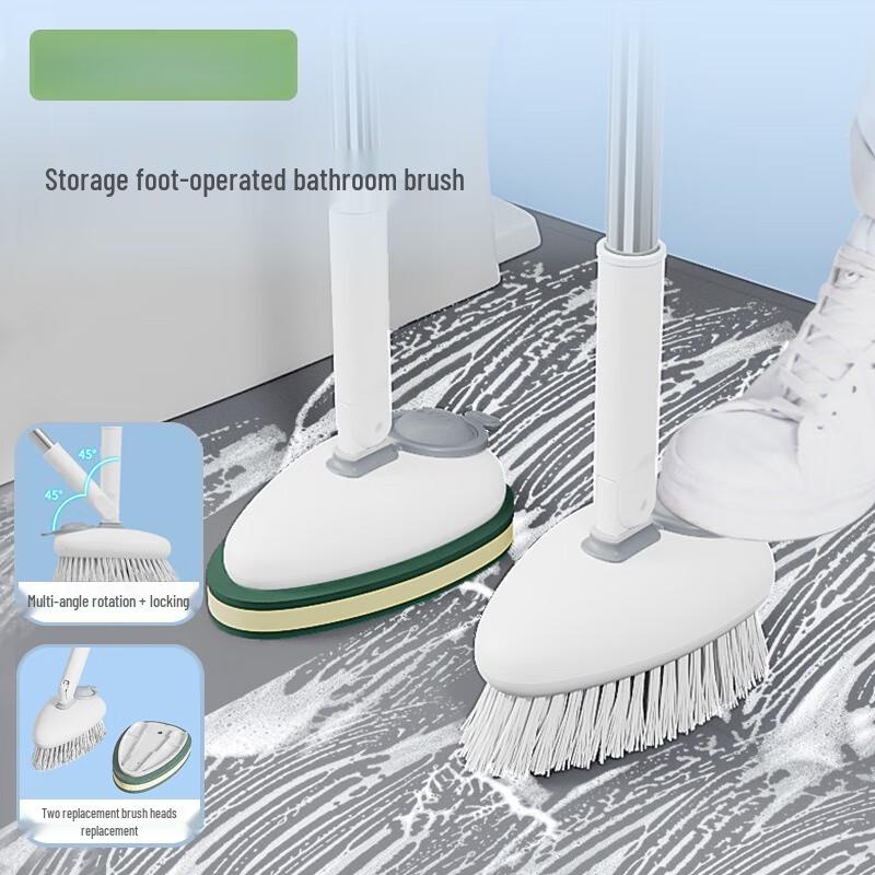 Multi-purpose Long-Handled Bathroom Cleaning Brush