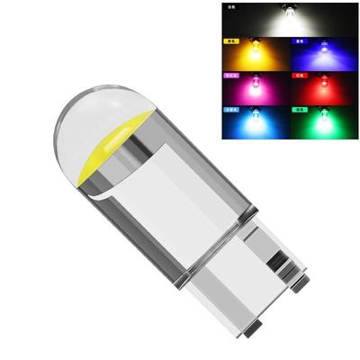 10X Neue W5W LED Canbus T10 Auto Lichter COB Glas Innen Teile Lampen 6000K Weiß Auto Kennzeichen Lampe dome Lesen Licht 12V 24V