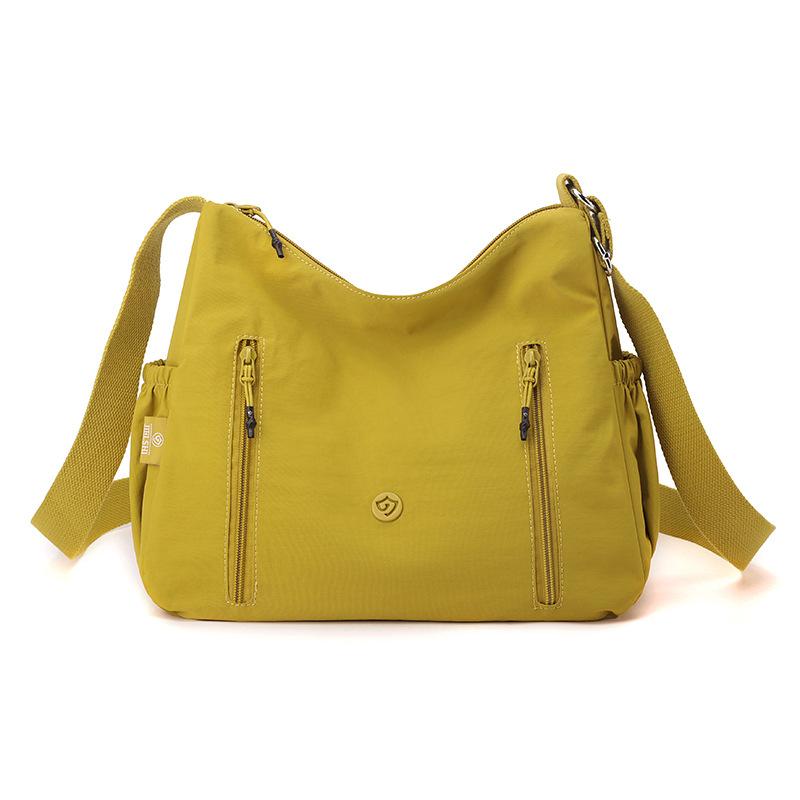 Stylish and simple messenger women's bag autumn new multi-color shoulder bag street trend lightweight nylon women's bag tide