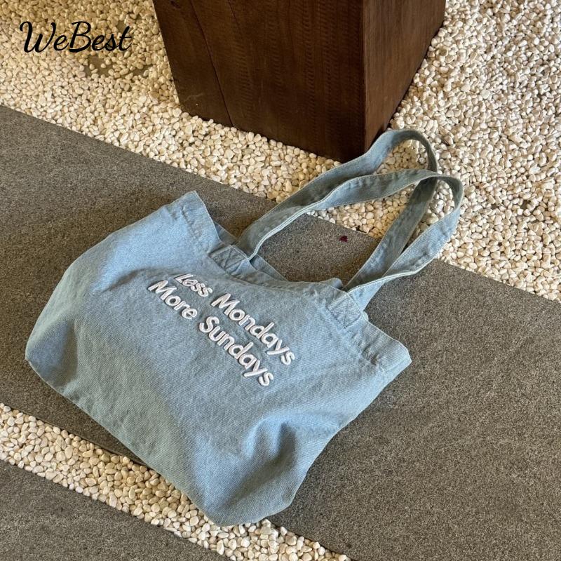 

Retro Canvas Bag Commuting Shoulder Tote Bag for Women