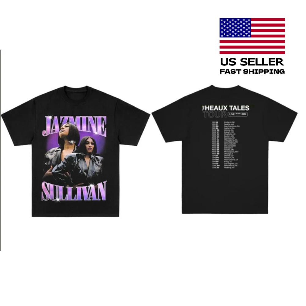 

Vintage Jazmine Sullivan black Short sleeve All sizes S to 5Xl Unisex T-Shirt XXXXL