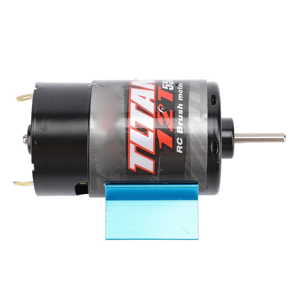 550 RC Car Motor Universal Brushed Motor with Blue Heat Sink for Axial SCX10 for Hpi for Redcat JL 90046