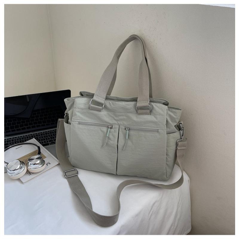 Canvas-Tasche Damen große Kapazität neu Herbst und Winter vielseitige Umhängetasche Schulter Unterarmtasche Pendler Tragetasche