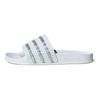 adidas Adilette Slide White Iridescent Women Sneakers Crystal-White Cloud-White FV0041