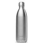 Bouteille Isotherme - QWETCH - 1000 ML - Inox Brossé - Acier Inoxydable - Mixte
