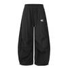 Womens Streetwear Sweatpants Loose Wide Leg Trousers Side Tie Joggers Jazz Dance Casual Pants