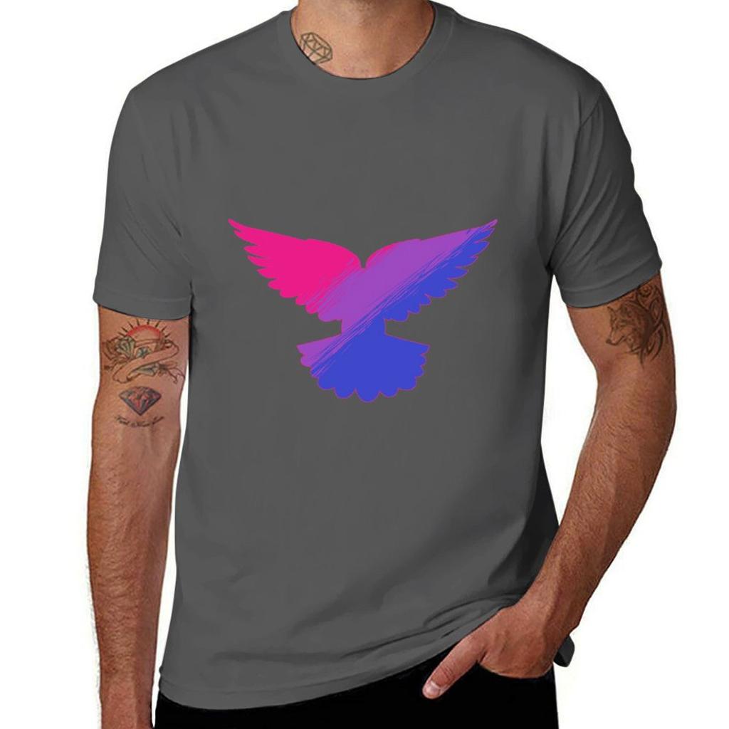 Bi Pride Flag Tshirt Cool Dry Perforunisexce Tshirt