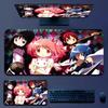 Cute Puella Magi Madoka Magica Mousepad Boy Pad Natural Rubber Gaming Desk Mat Size For Gameing World Of Tanks CS GO Zelda