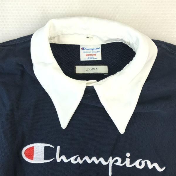 jouetie x Champion Reverse Weave Sweat Dress Collared Logo Women’s M Navy(USED)