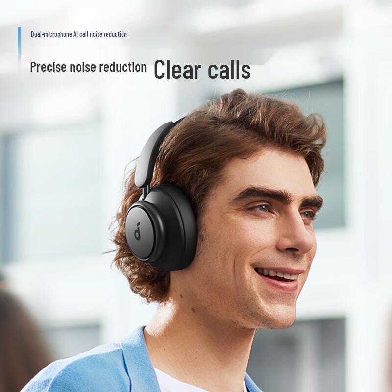 SoundCore Space Q45 Over-Ear Noise-Cancelling Headphones