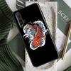 Tattoo Japanese Koi Dragon Wave For Huawei Nova Y61 Y91 Y70 Y90 Y60 Y72 9 10 SE 12i 12s 11i 5T P60 Pro P20 P30 P40 Lite Case