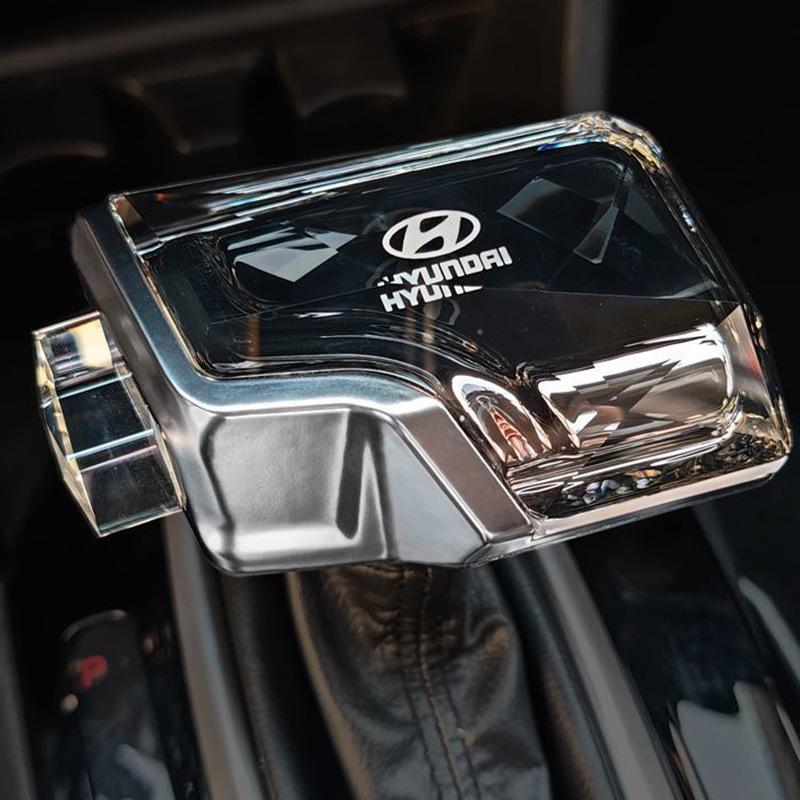 Modern Elantra, Mingtu, Tucson, Lingdong, Yue Na, Festa, Crystal Gear Shift Knob Cover