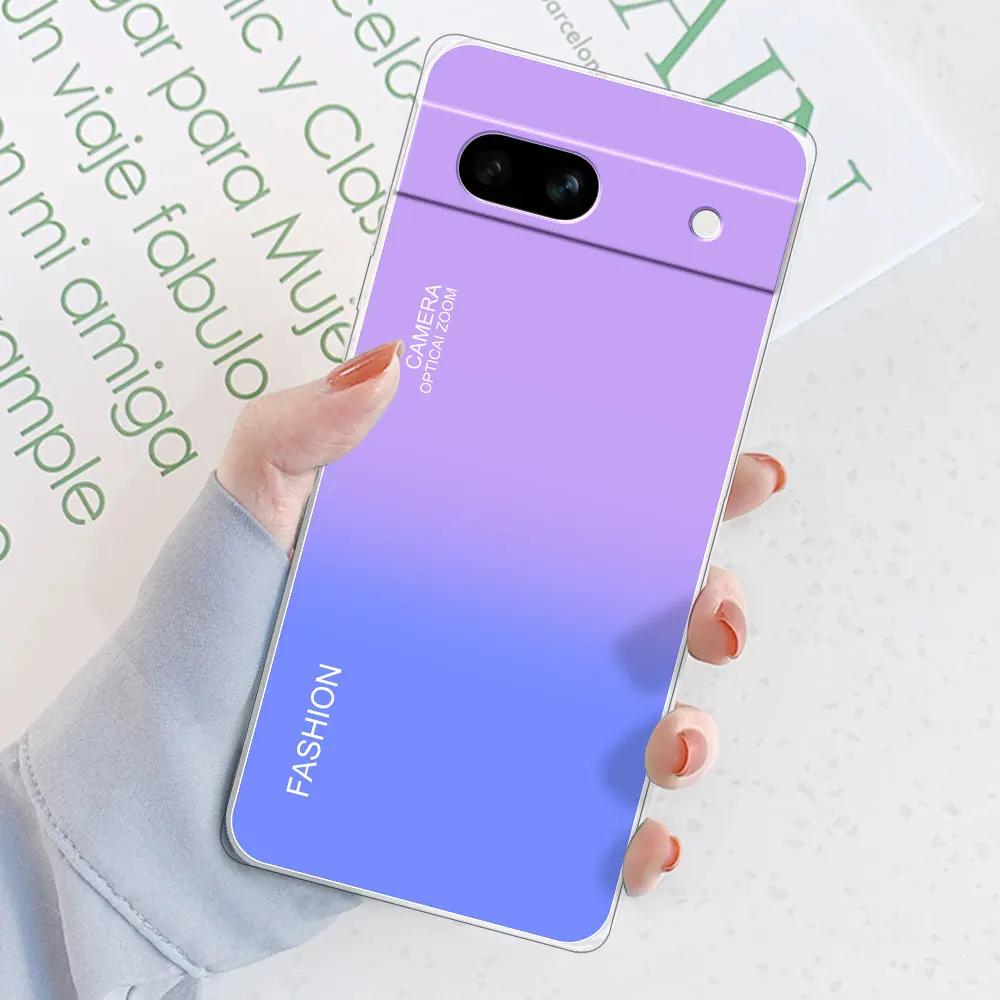 For Google Pixel 7A 6A Case For Google Pixel 8 Pro Clear Soft Silicone TPU Phone Case For Google Pixel 7 Pro /Pixel 6 Pro Coque