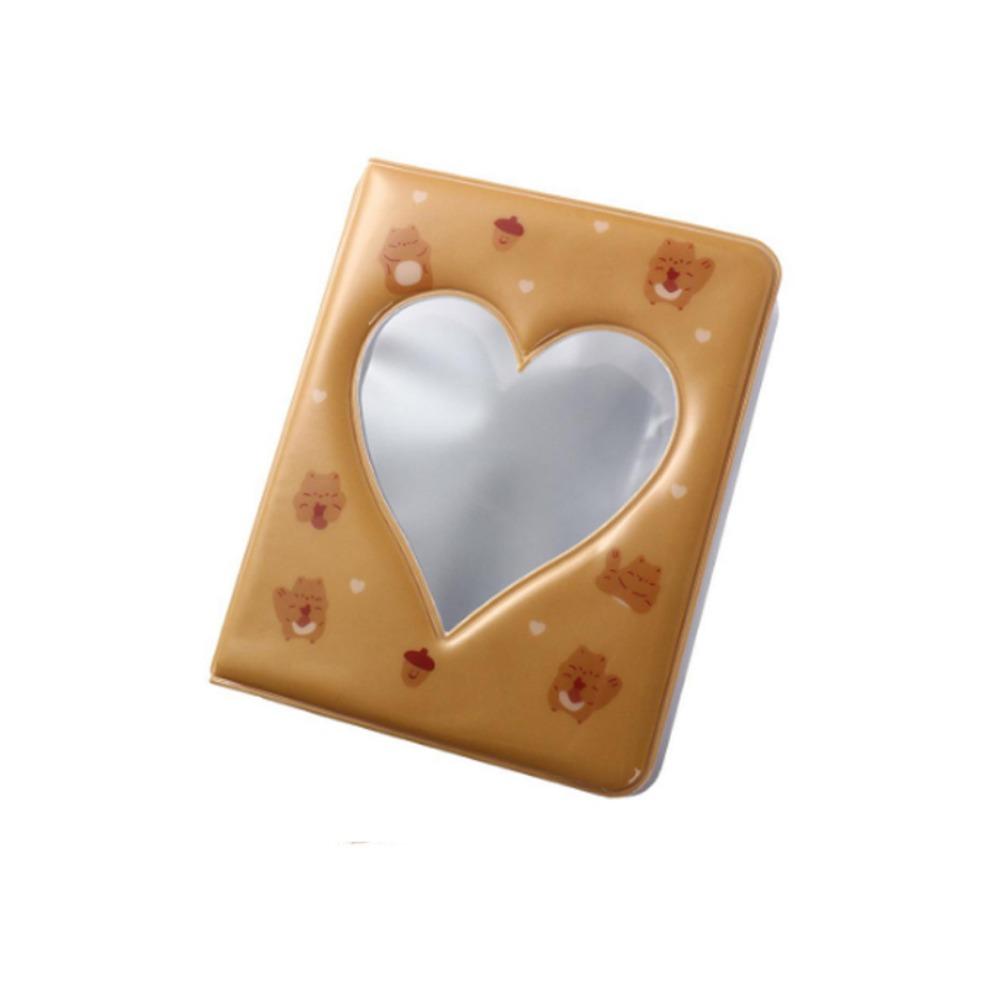 Pastic Hollow Picture Storage Case Ins Love Heart Photo Album Cartoon Bear Photo Album Mini Photo