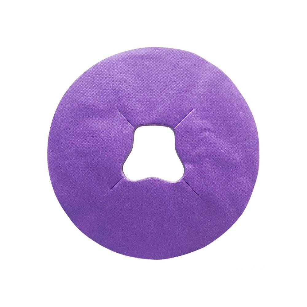 100Pcs Makeup Tool Massage Table Sheets Headrest Pads Face Pillow Cover  for Women Spa