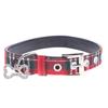 Y2K Goth Vintage Dog Bone Charm Necklace Punk Trendy Choker Simple Red Plaid Leather Buckle Necklaces Collar Chain Jewelry