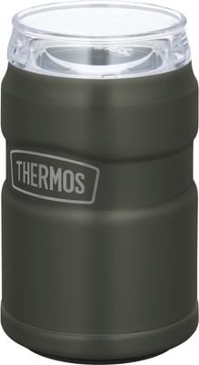Thermos Outdoor Series Insulated Can Holder for 350ml KKI Cans, 2-Way Type, Khaki, ROD-0021