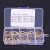 180Pcs Brass Flat Washer Assortment Set with Box M2 M2.5 M3 M4 M5 M6 M8 M10
