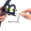 Carpentry Horizontal Engineers Combination Gauging Tool Corner Ruler Try Square Right Angle Ruler