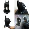 Ultimat Batman Helmask med Huva För Vuxen Cosplay The Dark Knight Rises Halloween Rekvisita