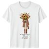 My Favorite Color Is Fall Unisexs TShirt Autumn Sunflower Birthday Gift For Her