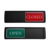 Dobbelsidet OPEN Skyde Skilt Magnetisk OPEN CLOSED Skilt Bred Anvendelse Kontor Indikator Dør